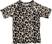 Beach & Bandits - UV-zwemshirt voor kinderen - Leopard Shark - Ivoor - maat 140-146cm