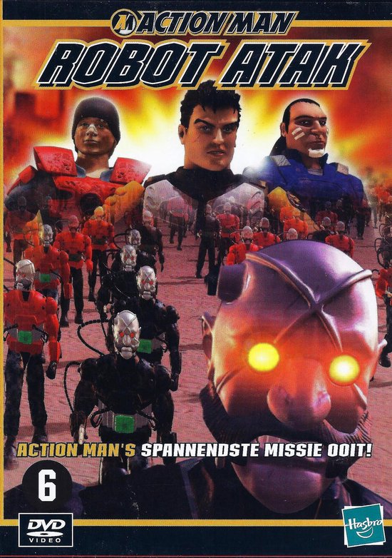 Action Man film DVD - Robot Atak de spannendste missie ooit!