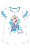 Disney Frozen pyjama -nachthemd - wit - blauw - Maat 128 / 8 jaar