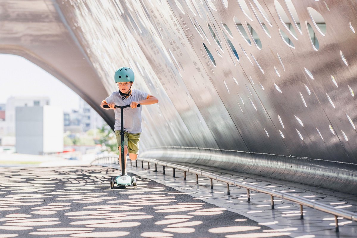 Scoot and Ride Kindersteppen Highwaykick 5 | Ash LED