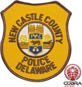 New Castle County Police Delaware geborduurde patch embleem | Strijkpatch embleemes | Military Airsoft