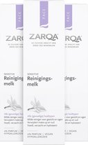 3x Zarqa Reinigingsmelk Sensitive 200 ml