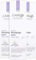 3x Zarqa Reinigingstonic Clear Skin 200 ml