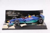 Red Bull Sauber Petronas C18 J. Alesi 1999 (Blauw) (12 cm) 1/43 MiniChamps  - Modelauto - Schaalmodel - Model auto - Miniatuurautos - Miniatuur auto