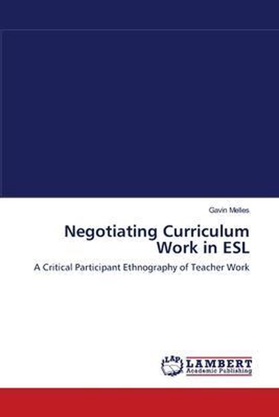 Negotiating Curriculum Work in ESL - cover