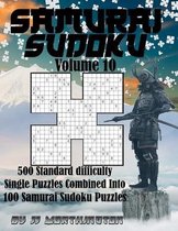 Sudoku Samurai Puzzles Large Print for Adults and Kids Standard