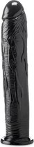 XXLTOYS - Rashid - Dildo - Inbrenglengte 26 X 5 cm - Black - Uniek Design Realistische Dildo – Stevige Dildo – voor Diehards only - Made in Europe