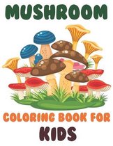 Mushrooms Coloring Book for kids