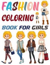 Fashion Coloring Book For Girls
