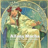 Alphonse Mucha 8.5 X 8.5 Calendar September 2021 -December 2022