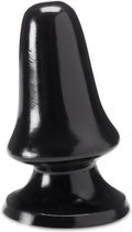 XXLTOYS - Philip - XXL Plug - Inbrenglengte 17 X 9.5 cm - Black - Uniek design Buttplug - Stevige Anaal plug - Made in Europe
