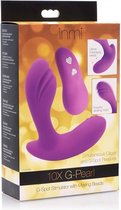 10X G-Pearl G-Spot Stimulator with Moving Beads - Purple