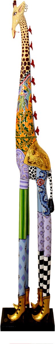 Toms Drag Giraffe Roxanna (XXL), Kop naar beneden