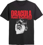 Hammer Horror Dracula Prince Of Darkness T-shirt Zwart