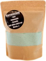 Kaarsenzand mintgroen 400 gr.+2 lonten