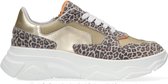 Omoda O1266-212 Lage sneakers - Leren Sneaker - Meisjes - Beige - Maat 35