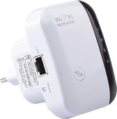 Ultraboost Wireless WiFi Versterker Stopcontact + Inclusief Internetkabel - Wifi Signaalversterker - Ethernet - Wireless Range Extender- 300 mbps - 2.4 Ghz – Wit