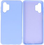 Hoesje Geschikt voor de Samsung Galaxy A32 5G - Fashion Color Backcover Telefoonhoesje - Paars