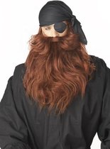 CALIFORNIA COSTUMES - Bruine woeste piraat baard