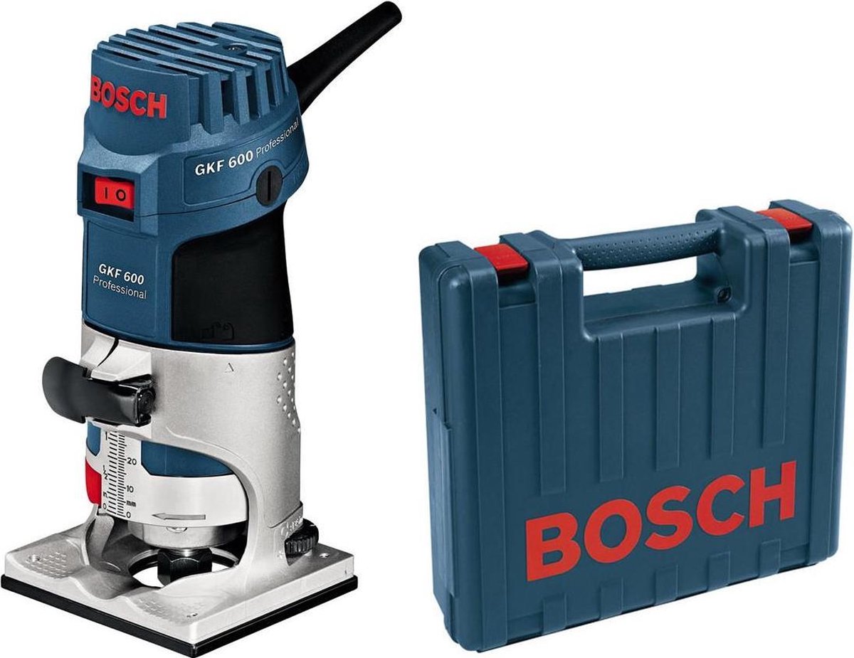 uniek Ploeg krijgen Bosch GKF 600 kantenfrees in koffer - 600W - 6-8mm | bol.com