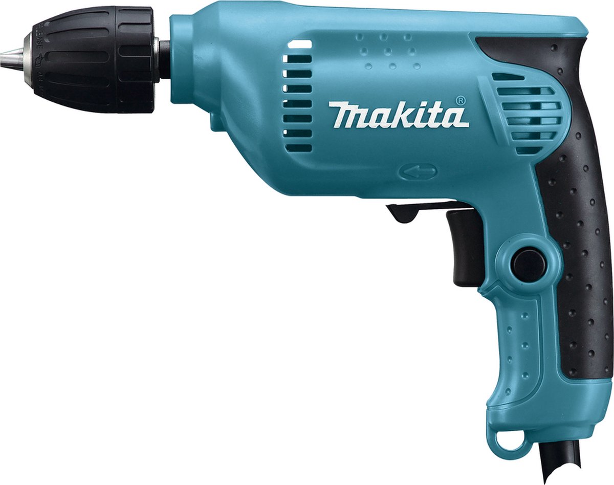 Makita 6413 450W boormachine met snelspanboorkop thumbnail 4