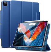 iPad Pro 2021 (12.9 Inch) Hoes - Rebound Magnetic Case - Blauw