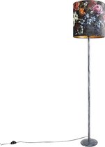 QAZQA simplo - Retro Vloerlamp | Staande Lamp - 1 lichts - H 1790 mm - Multicolor - Woonkamer | Slaapkamer | Keuken
