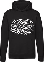Born to be wild hoodie | Wild | wildernis | Afrika | feesten | dierendag | grappig | unisex | trui | sweater | hoodie | capuchon