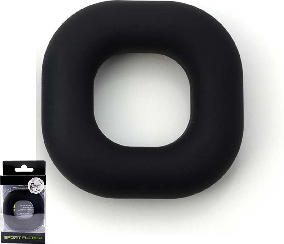 Goedkoopste Sport Fucker – Silicone Big Boner Cockring – Zwart