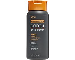CANTU - MEN - 3IN1 SHAMPOO 13,5OZ