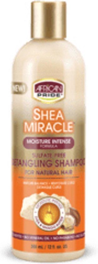 African Pride Shea Butter Miracle Detangling Shampoo 355 Ml 