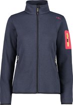Cmp Outdoorvest Knitted Dames Polyester Navy Maat 34