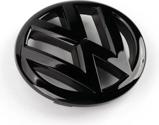 Logo de calandre emblème VW Noir et rouge pour Volkswagen Golf 6