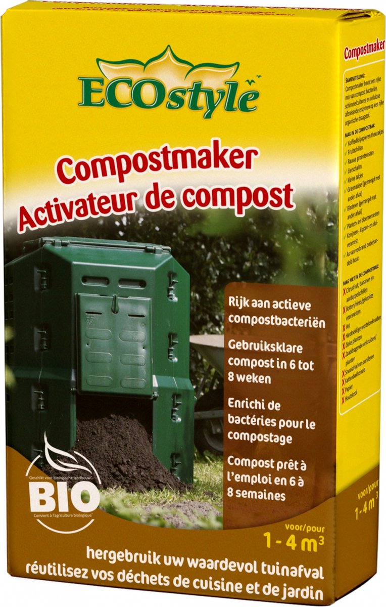 ECOtyle Compostmaker - 800 g - voor 1 tot 4 m3