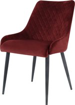 Eetkamerstoelen velvet fluweel Bella