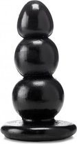 XXLTOYS - Dumitri - XXL Plug - Inbrenglengte 16 X 6.6 cm - Black - Uniek design Buttplug - Stevige Anaal plug - Made in Europe