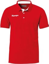Kempa Prime Polo Shirt Rood Maat 2XL