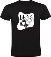 Lik me vestje Heren t-shirt | zak erin | grappig | cadeau | Zwart