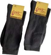 Socke/Sokken/Wandelsokken/Werksokken/(Kleur:Zwart)/Naadloos/Maat 43-45/120 Paar