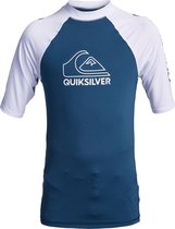 Quiksilver - UV-zwemshirt voor tieners - On Tour - Grijsblauw - maat 164-170cm