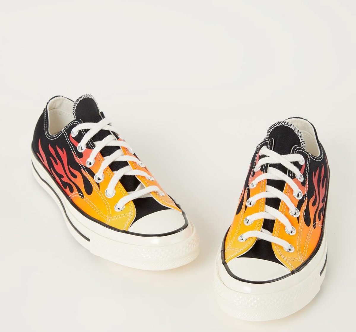 Converse Chuck 70 Archive Print sneaker van canvas Zwart