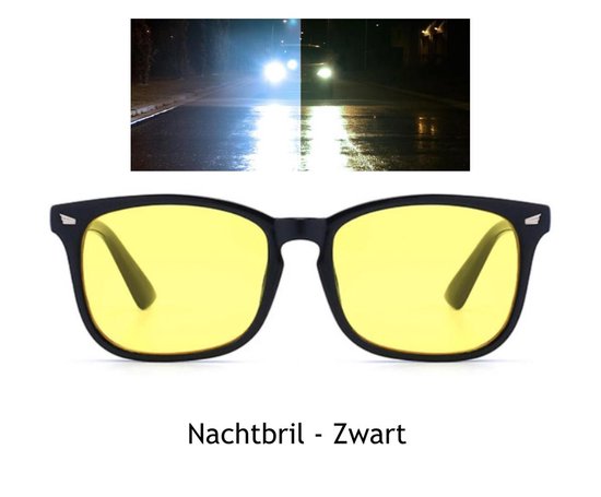 Nachtbril voor het rijden in de nacht - Veilig Rijden - Avondbril - Nacht  lenzen -... | bol.com