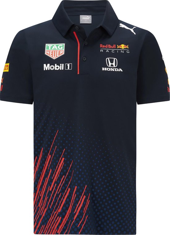Max Verstappen Red Bull Racing Teamline Polo 2021 Maat XS - Formule 1 - Circuit Zandvoort - Max Verstappen Red Bull Racing Teamline Polo 2021 Maat XS - Formule 1 - Circuit Zandvoort -