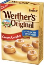 Werther Original suikervrije snoepjes- 10x 42 gram