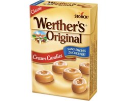 Werther Original suikervrije snoepjes- 10x 42 gram