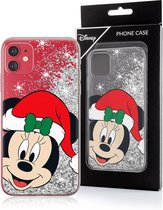 Mickey Mouse iPhone X / Xs hoesje - met bewegende glitters - disney