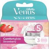 Gillette Venus Scheermesjes Comfortglide Strawberry 3 stuks