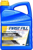 FIRST FILL ULTIMATE POWER LL 5W30 - 4 LITER (o.a. VW , BMW, Mercedes Longlife)