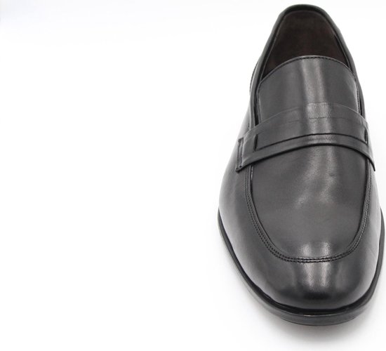 Schoenen Herenschoenen Loafers & Instappers Handgemaakte op maat gemaakte zwarte kleur half croc echt leer down toe goed jaar welted loafers mooi ontwerp slip op schoenen 