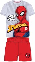 Spiderman Marvel Pyjama - Short Pyjama. Mele grijs-multi. Maat 92 cm / 2 jaar